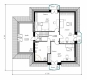 Дом с мансардой, гаражом, террасой и балконами Rg5076z (Зеркальная версия) План4