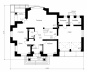 Проект комфортного одноэтажного дома с мансардой Rg5079z (Зеркальная версия) План2