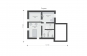 Проект одноэтажного дома с мансардой  и подвалом Rg5080z (Зеркальная версия) План1