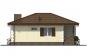 Одноэтажный дачный дом с террасой и 1 спальней. Rg5094 Фасад2