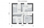 Проект одноэтажного жилого дома с мансардой и террасой Rg5098z (Зеркальная версия) План4