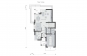Двухэтажный дом с подвалом, гаражом, террасой и балконами Rg5107z (Зеркальная версия) План2