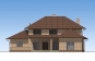 Двухэтажный дом с гаражом, бассейном и террасой Rg5114z (Зеркальная версия) Фасад3