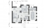 Проект одноэтажного жилого дома с мансардой Rg5118z (Зеркальная версия) План2