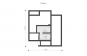 Двухэтажный дом с подвалом, гаражом, террасой и балконом Rg5129z (Зеркальная версия) План1