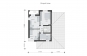 Двухэтажный дом с подвалом, гаражом, террасой и балконом Rg5129z (Зеркальная версия) План3