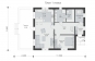 Проект одноэтажного жилого дома с мансардой Rg5130z (Зеркальная версия) План2