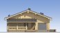 Проект деревянного дома с террасами и гаражом Rg5131z (Зеркальная версия) Фасад1