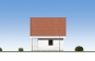 Одноэтажный дом с подвалом, мансардой, крыльцом и балконом Rg5140z (Зеркальная версия) Фасад4