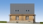 Одноэтажный дом с мансардой и терассой на две семьи Rg5143z (Зеркальная версия) Фасад3