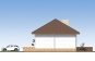 Одноэтажный дом с террасой и гаражом Rg5144z (Зеркальная версия) Фасад4