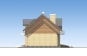 Одноэтажный дом с подвалом, мансардой, гаражом, террасой и балконами Rg5145z (Зеркальная версия) Фасад2