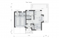 Одноэтажный дом с мансардой, гаражом, террасой и балконом Rg5152z (Зеркальная версия) План2