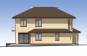 Проект двухэтажного жилого дома с гаражом и террасой Rg5157z (Зеркальная версия) Фасад4
