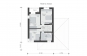 Проект двухэтажного жилого дома с гаражом и террасой Rg5158z (Зеркальная версия) План3