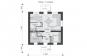 Проект одноэтажного жилого дома с мансардой Rg5159z (Зеркальная версия) План2