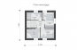 Проект одноэтажного жилого дома с мансардой Rg5159z (Зеркальная версия) План4