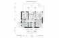 Проект одноэтажного жилого дома с мансардой Rg5177z (Зеркальная версия) План2