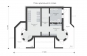 Проект трехэтажного жилого дома с чердаком, лоджией и террасами Rg5182z (Зеркальная версия) План1