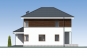 Проект индивидуального двухэтажного жилого дома Rg5195z (Зеркальная версия) Фасад2