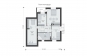 Проект одноэтажного жилого дома с мансардой и гаражом Rg5197z (Зеркальная версия) План4
