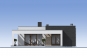 Проект одноэтажного жилого дома с террасой Rg5202z (Зеркальная версия) Фасад3
