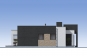 Проект одноэтажного жилого дома с террасой Rg5202 Фасад4