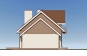 Одноэтажный дом с мансардой, гаражом, балконом и тремя спальнями Rg5206 Фасад2