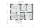 Одноэтажный дом Rg5222 План2