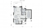 Проект одноэтажного жилого дома с террасой и мансардой Rg5226z (Зеркальная версия) План2