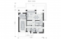Проект одноэтажного жилого дома с мансардой и террасой Rg5228z (Зеркальная версия) План2