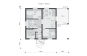 Одноэтажный дом с мансардой и террасой Rg5239z (Зеркальная версия) План2