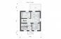 Одноэтажный дом с мансардой и террасой Rg5254z (Зеркальная версия) План2