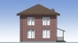 Двухэтажный жилой дом с террасой Rg5256z (Зеркальная версия) Фасад4