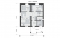 Одноэтажный дом с мансардой и террасой Rg5257z (Зеркальная версия) План2