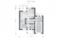 Одноэтажный дом с мансардой, гаражом и террасой Rg5263z (Зеркальная версия) План2