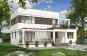 Проект двухэтажного жилого дома с террасами Rg5264z (Зеркальная версия) Вид2
