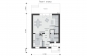 Проект одноэтажного жилого дома с мансардой Rg5272z (Зеркальная версия) План2