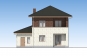 Двухэтажный дом с гаражом и балконом Rg5276z (Зеркальная версия) Фасад3