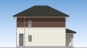 Двухэтажный дом с гаражом и балконом Rg5276z (Зеркальная версия) Фасад4
