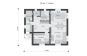 Одноэтажный дом с мансардой Rg5277z (Зеркальная версия) План2