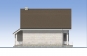 Одноэтажный дом с мансардой, террасой, балконом и гаражом Rg5283z (Зеркальная версия) Фасад2