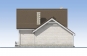 Одноэтажный дом с мансардой, террасой, балконом и гаражом Rg5283z (Зеркальная версия) Фасад4