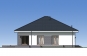 Проект одноэтажного дома с террасой и гаражом Rg5292 Фасад3
