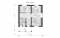 Одноэтажный дом с мансардой Rg5296z (Зеркальная версия) План2