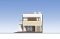Двухэтажный дом с гаражом и террасами Rg5300z (Зеркальная версия) Фасад2