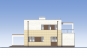Двухэтажный дом с гаражом и террасами Rg5300z (Зеркальная версия) Фасад3