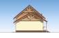 Одноэтажный дом с мансардой и гаражом Rg5302 Фасад4