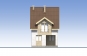 Одноэтажный дом с мансардой, террасой и лоджией Rg5330z (Зеркальная версия) Фасад1