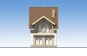 Одноэтажный дом с мансардой, террасой и лоджией Rg5330z (Зеркальная версия) Фасад3
